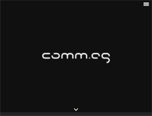 Tablet Screenshot of comm.ag